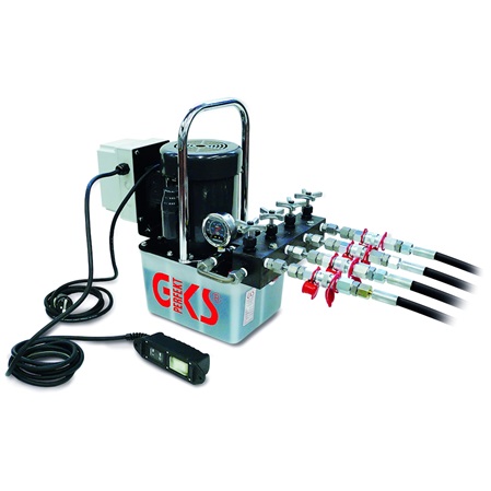 Bild der elektrischen hydraulischen Pumpe PE4 von GKS-PERFEKT